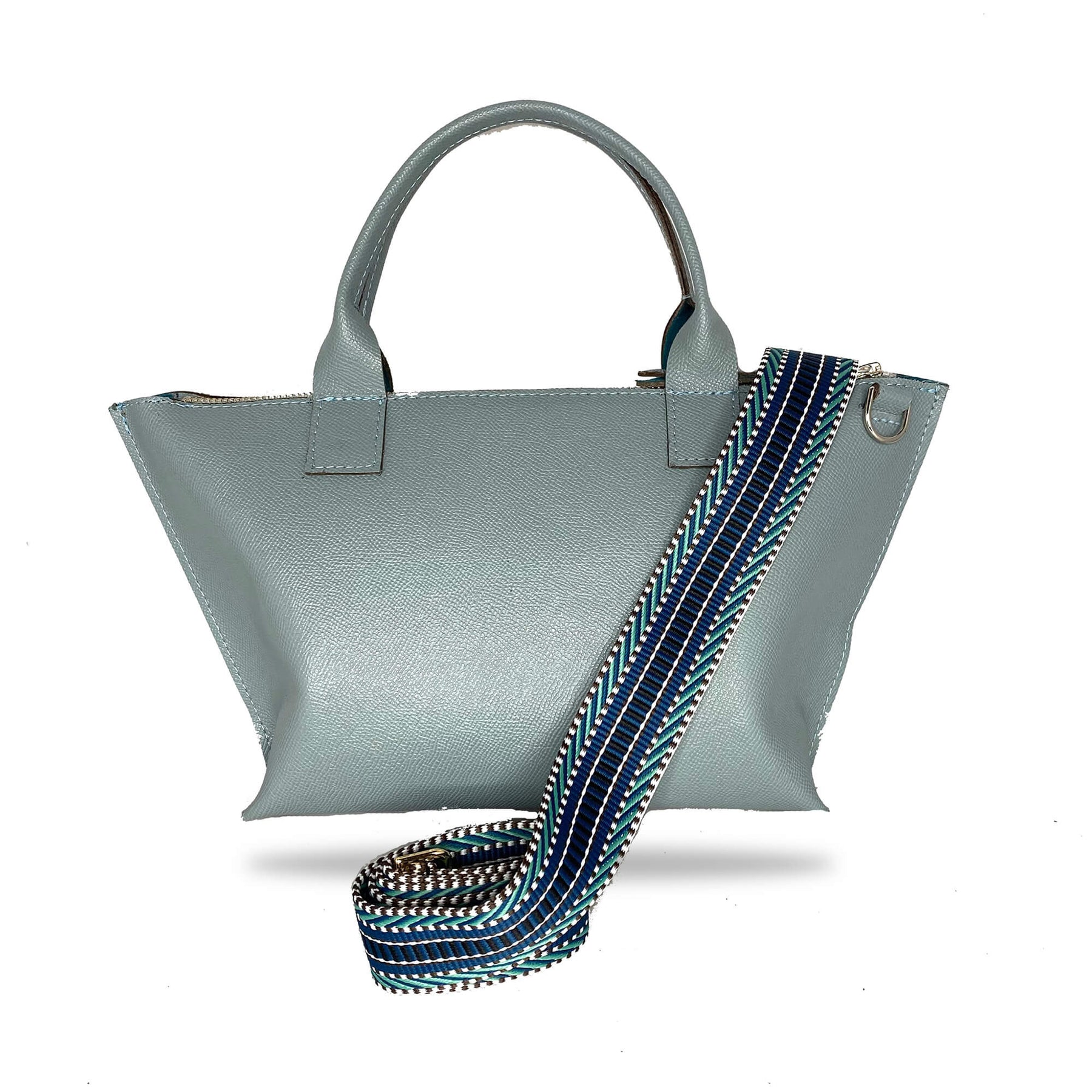 TARA Classic Leather Handbag Detachable Strap – AURA QUE